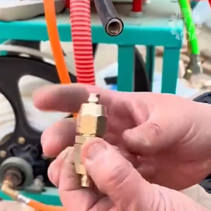 Brass Water Hose Joiner Repair Pipe Extension Water Pipe Connecto Copper High Pressure