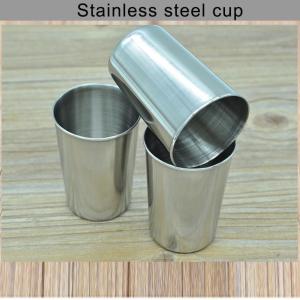 1 Pcs Fashionable 180ml/300ml Stainless Steel Cup For Water Beer Coffee And Tea Portable And Practical