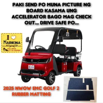2025 MODEL NWOW EMC GOLF 2 HARD FULL RUBBER MATTING