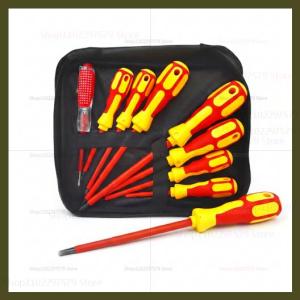 Insulation Electrician Screwdriver Set with Bits Multi-Functional Home Repair Tool Kit for DIY and Professional Electrical Work