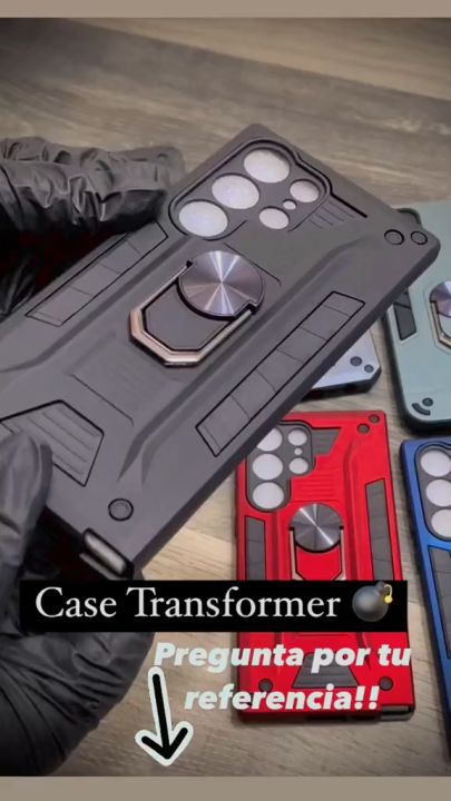 Case INFINIX Smart pro Hot 40i Hardcase Robot Armor Ring