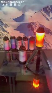 Mountainhiker | MOUNTAINHIKER 1800mAh 38-KT Ambient Light Bracket USB Charge Camping Lanterns Outdoor Tent Lamp Powerful LED Flashlight Light