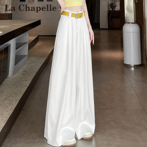 La Chapelle | Chân Váy Quần Nữ Thoáng Khí Cao Bụng Mềm Mại Tencel Trắng