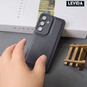 Luxury Case Leather Pro Kamera Black Samsung A35 5G, A55 5G, A36 5G, A56 5G