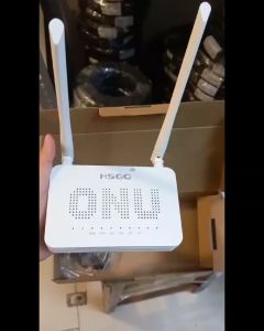 Antena Fiber Optik & Koneksi Internet 300Mbps dengan Router Fiber Optik HSGQ X110W