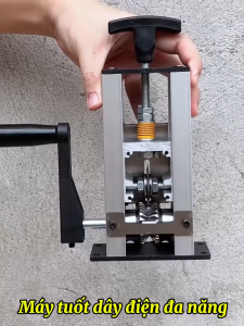 Máy tuốt dây điện đồng nhôm phế liệu máy tách dây điện máy tuốt dây đồng lấy đồng 1-25mm