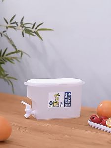 Bình Nước 3.5 Lít Có Vòi Để Tủ Lạnh Làm Mát Mang Đi Du Lịch Tiện Lợi