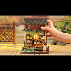 DIY 3D Wooden Puzzle Kanmi-dokoro Kurihara Learning by Doing Self Assembly Educational Craft CWGC218