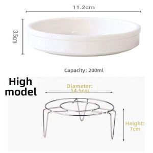 Heat-Resistant Small Plate 4 Inches
