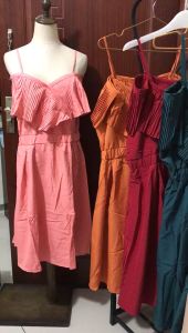 Fannyfashion 637: A Stylish Women's Plus Size Off Shoulder A-Line Party Dress