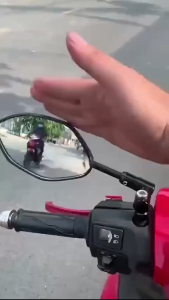 ซีเอ็นซี ขาตั้งกระจกมอไซค์ ปรับได้ 360องศา CNC ขากระจก หมุน 360 องศา อลูมิเนียมอัลลอยด์ ไปข้างหน้าวงเล็บขยา (bsc กระจก )