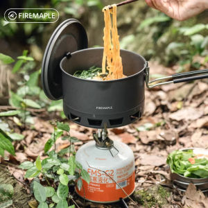 FireMaple | Hiking Camping Cookset Outdoor Stove Utensil for Water Boiling and Cooking Heat-efficient