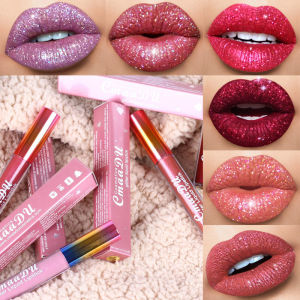 Shiny Lipstick Diamond Lip Glaze Exquisite Pearly-lustre Lip Glaze Lasting Waterproof Velvet Lip Glaze LovelylifeFu