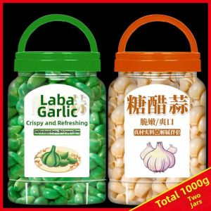 Fancy Green Pickled Garlic from Shandong for Commercial Use