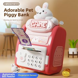 SHIGUANGXUE | One-way Deposit Only Kids Password Savings Piggy Bank