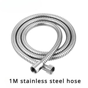 2M-5M 304 Stainless Steel Shower Hose High Quality Faucet Hose Flexible Shower Hose Thick Silicone Bathroom 3 Meter Shower