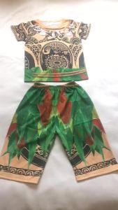 2-10 Year Child Holiday Cotton Shorts Kid Boys Pajamas Halloween Maui Fancy Cool Costume Pyjama For Toddler Infant