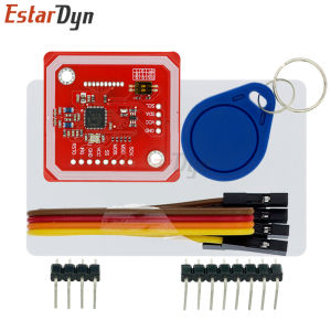 Estardyn PN532 NFC V3 Kit 13.56MHz RFID Reader Writer Module with S50 Card PCB Antenna I2C SPI HSU for Raspberry Pi DIY