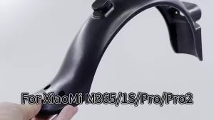 Bộ Lắp Ráp Chắn Bùn Phía Sau Xiaomi M365 Pro/Pro2/1S Với Đèn Hậu LED & Giá Đỡ Biển Số - Phụ Tùng Thay Thế Xe Tay Ga