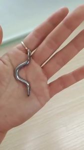 ZEO Stainless Steel Boat Yacht Ship Boats Saddle Clip Handle Doorknob Wire Eye Ring Hook