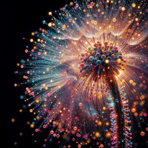 Huacan Full Square Round Drill Diamond Painting Dandelion Diamond Mosaic Flower Set Home Decoration