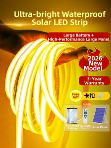 Maiyu | Waterproof Super Bright Solar LED Light Strip for Outdoor Landscape Decoration