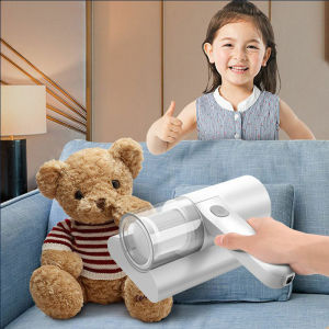 แปรงกำจัดไรแบบชาร์จไฟ USB ใหม่ สำหรับเตียง ผ้าห่ม พร้อมแสงเย็นฆ่าไรและเครื่องดูดฝุ่น