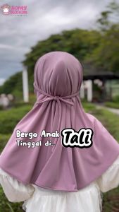 LittleAnnasya - Jilbab Anak Bayi / Kerudung Bayi / Hijab Bayi Perempuan / Jilbab Anak Perempuan 0-5 Tahun / Bergo Anak Aurora/ Kerudung Anak