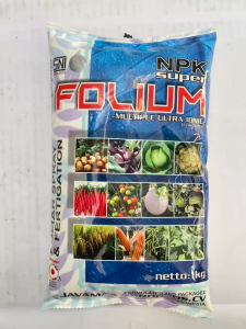 Pupuk NPK Super Kalium Phosphate FOLIUM isi kemasan 1kg dari JAVAMAS