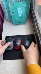 ( bảo hành 12 tháng lỗi 1 đổi 1 )Chuột không dây LOGI M185/ Foter V181 Chuyên dùng máy tính văn phòng nhỏ gọn tiện dụng siêu bền