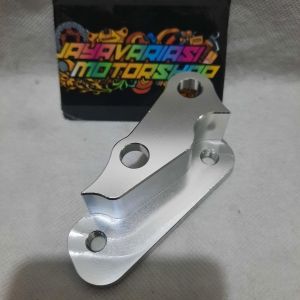 Breket Depan Kaliper Bigpot 4Piston 4P Axial Kanan Full Aluminium Cnc Pnp Ninja 150 R/RR DISC 260/280MM &  Ninja 150 R/RR Disc 300/320MM
