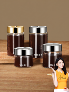 Olodo | Lọ Kính Boro Silicat Di Động Đóng Kín Có Thước Đo Và An Toàn Khi Hâm Nóng