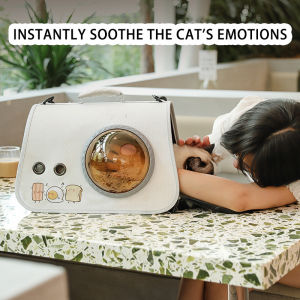 Folding Travel Cat Carry Bag with Strap Puppy Handle Crossbody Backpack Portable Washable Dog Bag