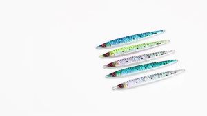 JIGGING PRO | Mồi Câu Cá Biển JIGGING PRO Sardine Slider MJ093S Phủ UV Phát Sáng 10g 20g Mồi Kim Loại Siêu Nhỏ Câu Cá Biển Sông Suối