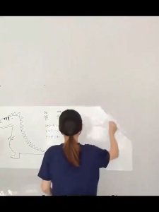 🔥90x200cm📝กระดานไวท์บอร์ด ติดผนัง White board สติกเกอร์ไวท์บอร์ด ไวท์บอร์ดแปะ ติดตั้งง่าย ไวท์บอร์ดติดผนัง ดูดซับด้วยไฟฟ้าสถิต สามารถออกใบแจ้งหนี้และภาษีได้ ฟรี มีแปรง และปากกาในชุด ไวท์ไฟฟ้าสถิต ไม่เป็นยับใช้ซ้ำได้ ลอกออกไม่เป็นคราบ 30 ปีโดยไม่เสีย