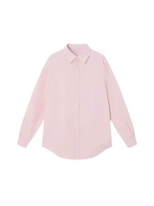 Fashionable Stylish Pink Polo Collar Long Sleeve Shirt For Spring Summer 2026