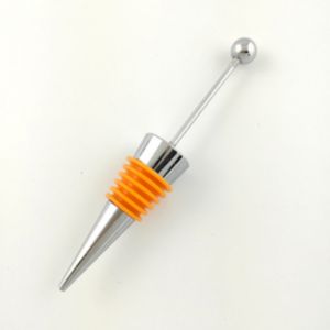 DIY Wine Bottle Stopper Blank Making Kits Bead Decorated Bar Accessories Beadable Bottle Stoppers for Wine Present Wedding