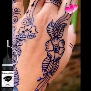 Temporary Black Tattoo Paste 1 Tube 3 Tubes 5 Tubes Temporary Black Tattoo for Creative Body Art Parties