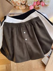 Sweatshirt Bottoming Handy Gadget Hem Cover Small Fart Curtain Shark Leggings Autumn and Winter Thigh-Length Skirt Cover Inner Skirt for Women