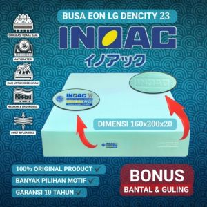 Kasur Busa Inoac EON D23 160x200x20 - Warna Variatif Anti Bakteri Garansi 10 Tahun