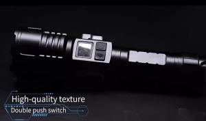 Most Powerful LED Flashlight Super Bright Rechargeable Torch Light Powerful Long Range 6000M Flash Light Camping Fishing Lantern