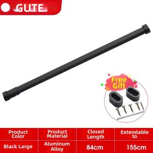 GUTE | Adjustable Thickened Closet Rod with Bracket