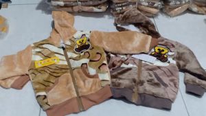 Jaket Sweater Hoodie Anak Laki-Laki Karakter Lucu Keren