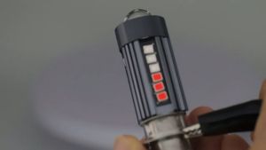 Lampu Depan Motor Bebek Dan Matic Semua Motor AC DC Laser Alien 24 LED Kuning Putih Demon Biru Merah