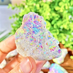 1 Mã Não Trắng Đá Thô Tự Nhiên Đá Quý Pha Lê Trang Sức Chữa Bệnh Pha Lê Lấp Lánh Phong Cách Hiện Đại Quà Tặng Sinh Nhật