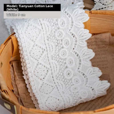 FADESEN | Decorative Thickened Lace Cotton Trim 9cm
