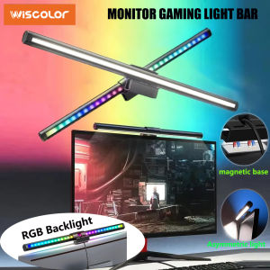 led monitor hanging light bar dimmable computer laptop screen usb lightbar rgb for study game table atmosphere lights desk lamp