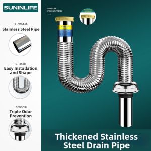 SUNINLIFE | Anti-Odor Water Stopper Drainage Accessories