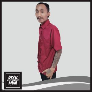 KEMEJA LENGAN PENDEKkemeja casualkemeja poloskemeja distro
