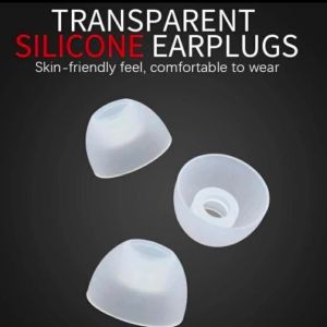 Tutup Pengganti Ear Tips Earphone Cap Replacement Silikon Eartips Earbuds Tips Headset 1 pasang